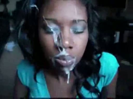 Cute ebony teen fucked facialized photos