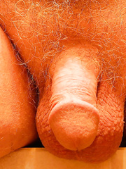 Views of my penis and testicles exposed for your enjoyment