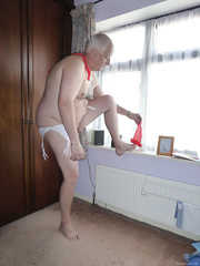 Request to see Ian Ford strip down to red stockings
