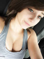 Allie From UK With Great Natural D Cup Titties