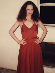 Abandoned building at night with no one around - she hopes