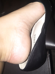 Just a few sexy pictures of my wife indulging in a bit of shoe play