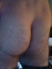 my special parts me in boxer shorts and penis poking through pants