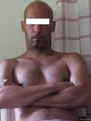 Showing of my naked body and hard on