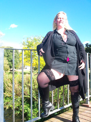 Wife in the park