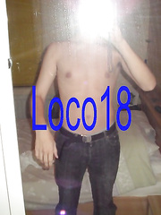 Me stripping down out of my clothes