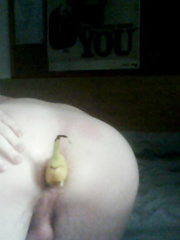 Banana ass play