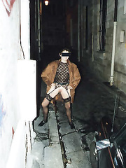 Mature flasher.