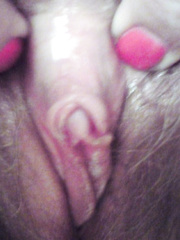 my wifes superhairy vagina an big natural clit