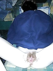 My wife's hairy cunt