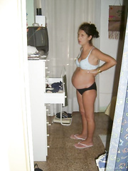 Hot italian preggy