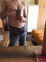 My hot and fit naked body and gorgeous cock for my friends