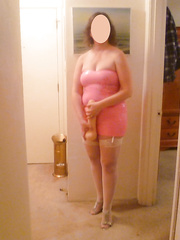 Raunchy street hooker Denise 3.2 inch wide 14 inch long gigantic monster pussy destroyer dildo