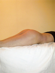 Hawt a-hole posing mad to feel warm cum on skin