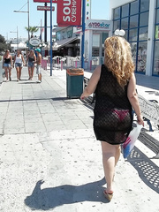Lascivious hawt mother i'd like to fuck walking around in the sunshine
