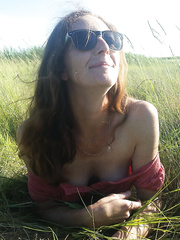 Karen Redhead Non-Professional web floozy widen her wet crack