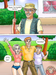 Enticed Amanda ding-dong-strapon A Pleasant Fishing ding-dong(en)