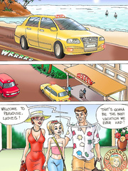 Tempted Amanda ding-dong-strapon Caribbean Vacation ding-dong(en)