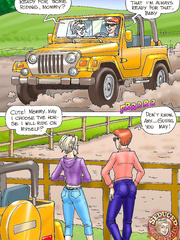 Enticed Amanda strapon-ding-dong Riding a Studhorse strapon(en)