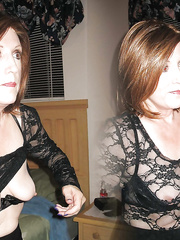 Theresa and her Double Image Flashing For U