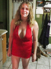 My little red suit at no time wear pants or brassiere