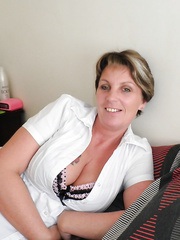 A very wicked older mother I'd like to fuck clothed as a French maid that likes to flash her fur pie