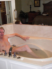 Explicit Male Stripped Pictures Showing Bald and In Nature's Garb Images on th Daybed for Public View