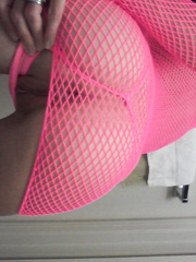 Wife wearing some fresh underware that that babe bought at a sex shop