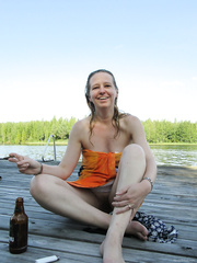 My Wife and I spend a priceless day at a lake