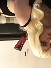 Mathew Lovecock blond wig looking to be drilled
