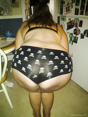 Me posing for hubby and the world to watch