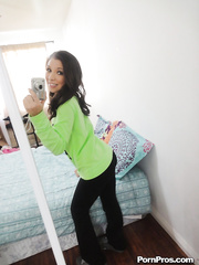 Fresh self discharged picture gallery compliments of Latin Babe sweetheart Sasha Hall