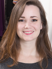 Dilettante Kelly Morgan display in nature's garb beaver inside her walk-in closet