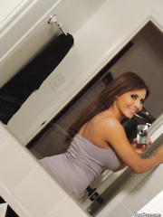 Hawt ex-gf Madison Ivy baring valuable pantoons and cool gazoo whilst taking selfies