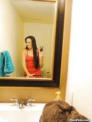 Bailey Bam shows off in nature's garb and actually concupiscent during the time that taking some fotos