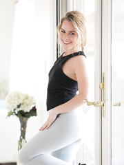 Fit blond hotty Lilly Ford and her personal coach fuck up a storm