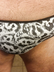 Just found this pair of my wife's panties so I thought I'd give them a try