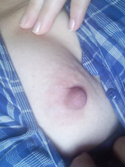 Please accept this small gift hairy amateur exposing pink pussy