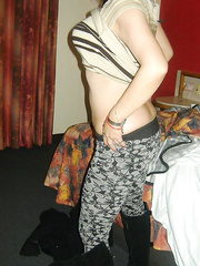 My busty girlfriend in black waiting to like and express what they would do to him