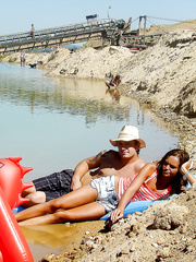 Excited pornstars are into mad groupsex with a favourable boy outdoor