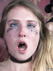 Ache wench Ashley Lane howls out loud as this babe's compulsory to big O