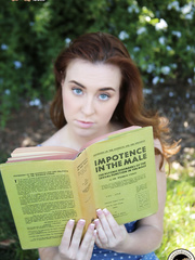 Small redhead bitch Jessie Parker receives group-fucked by brothers from the hood