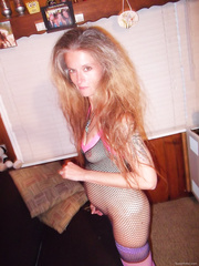 Hot ass long legs and fucking hot milf in fishnet