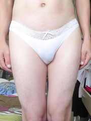Trying wifes clothes sometimes curious about cross dressing