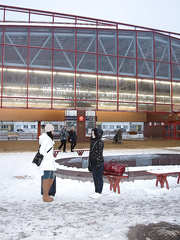 Legal Age Teenager beauties play lesbo sex games after a day of hitting ski slopes