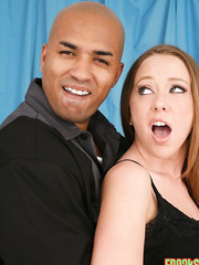 Legal Age Teenager playgirl with massive hooters Leighlani Red getting a monster penis