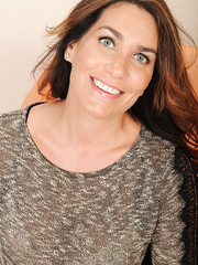 Hot Casey with glamorous eyes and large natural whoppers widening gazoo