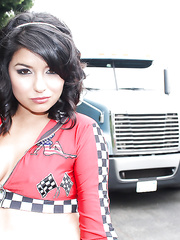 Christina Moure and her gal have SADOMASOCHISM sex with bukkake