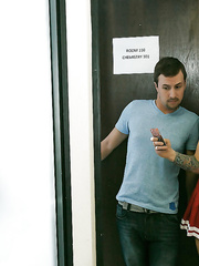 Large boobed blond doxy jacking dick and taking tit fucking