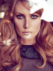 Captivating model Gia Marie shows off her flawless slim legs and gazoo